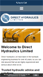 Mobile Screenshot of directhydraulics.co.uk